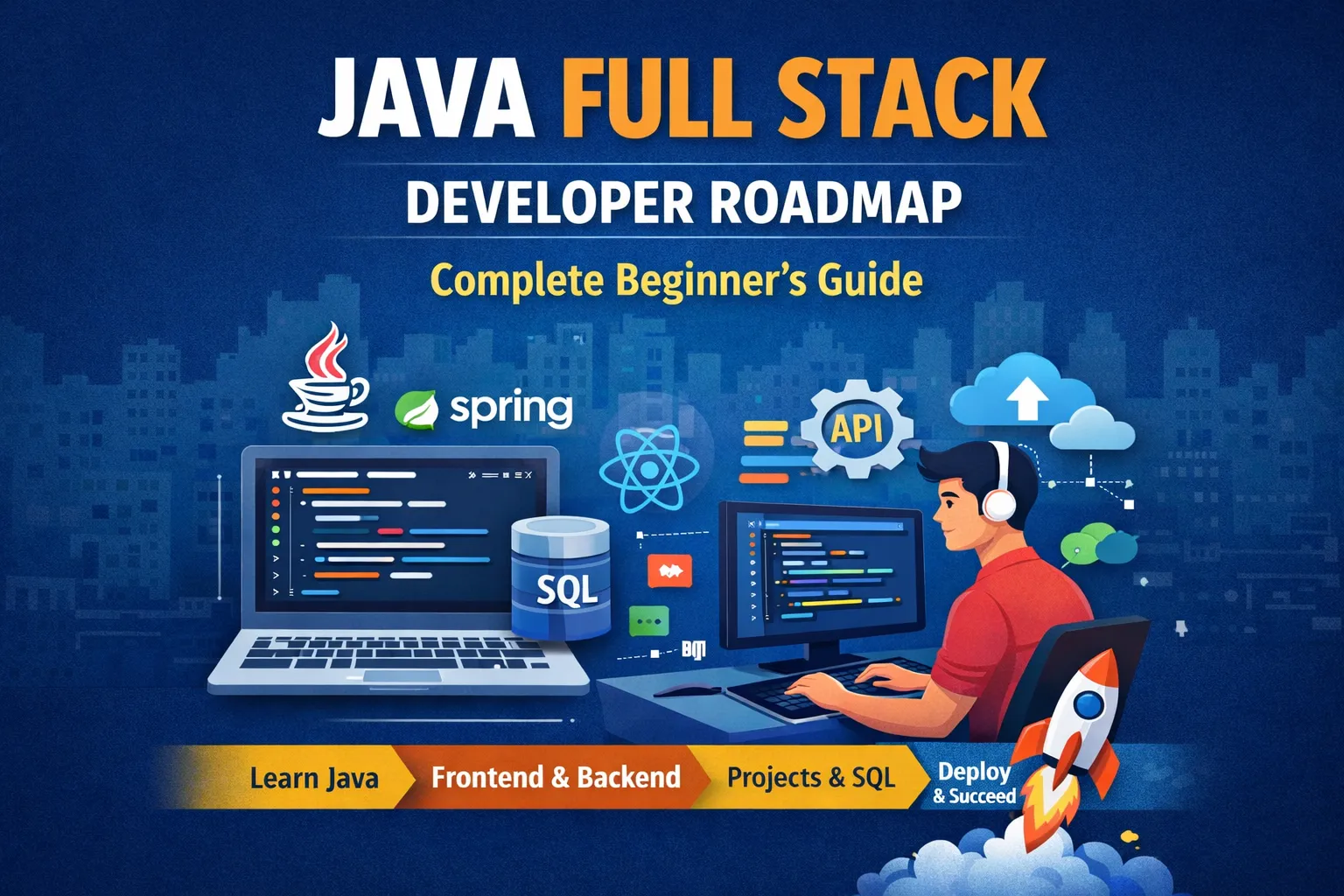 Java Full Stack Developer Roadmap 2026: Beginner’s Guide