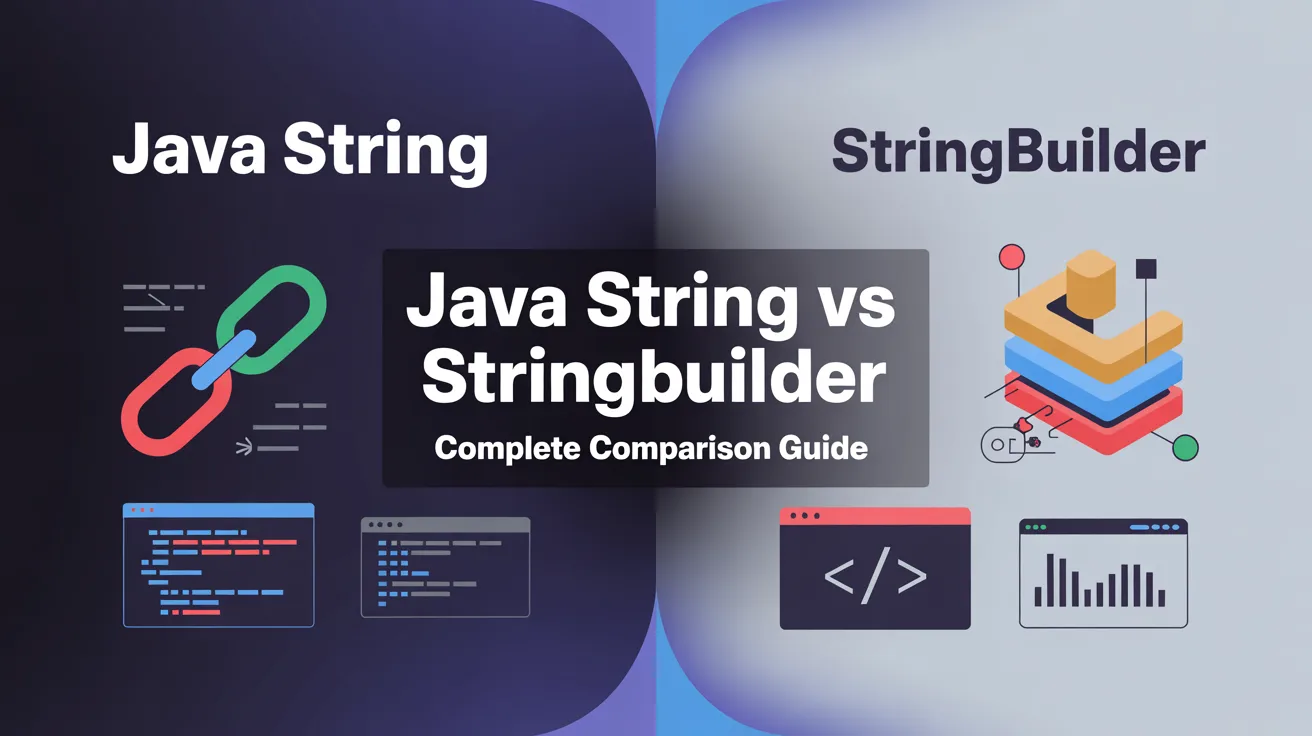 Java String vs StringBuilder